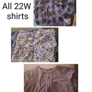 3 Chase shirts and 2 dresses